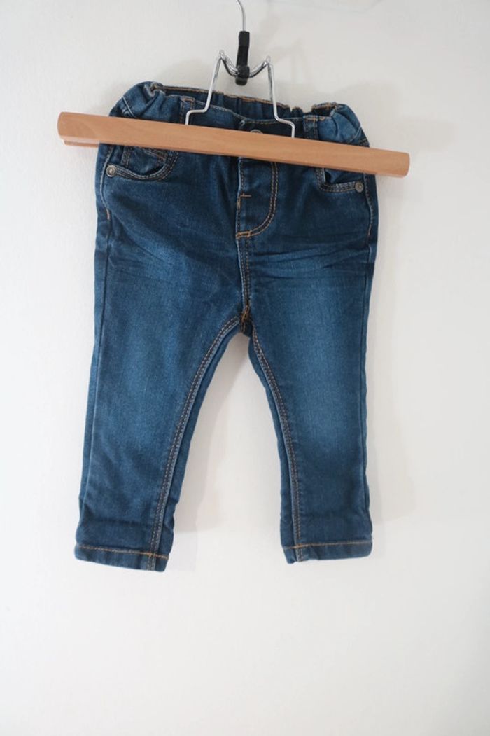 Ensemble haut Vertbaudet et chemise/pantalon/gilet Tape à l'oeil 9 mois - photo numéro 2