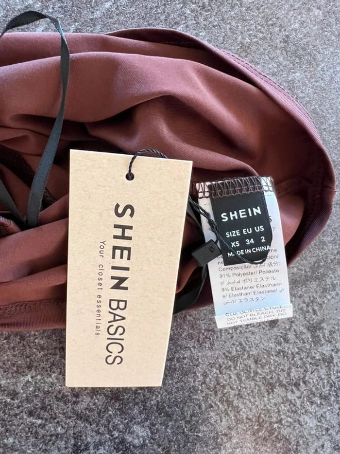 Lot 2 bustiers femme Shein taille XS Set women bustiers sacco bustier donna Posten Damen-Bustiers - photo numéro 3