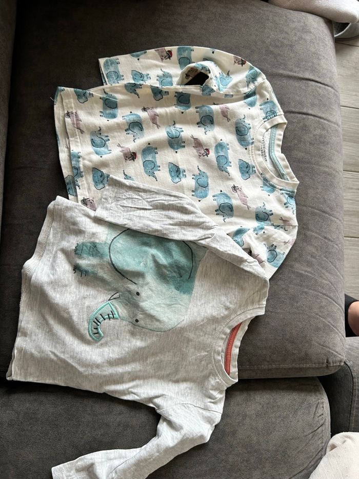 Lot 4 t shirt manche longue - photo numéro 3