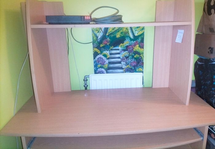 Meuble de bureau avec roulettes - photo numéro 2