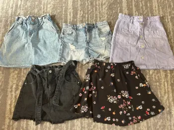 Lot de 5 jupes/shorts