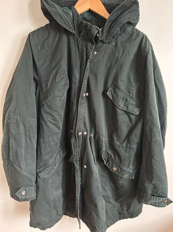 Manteau vert foncé