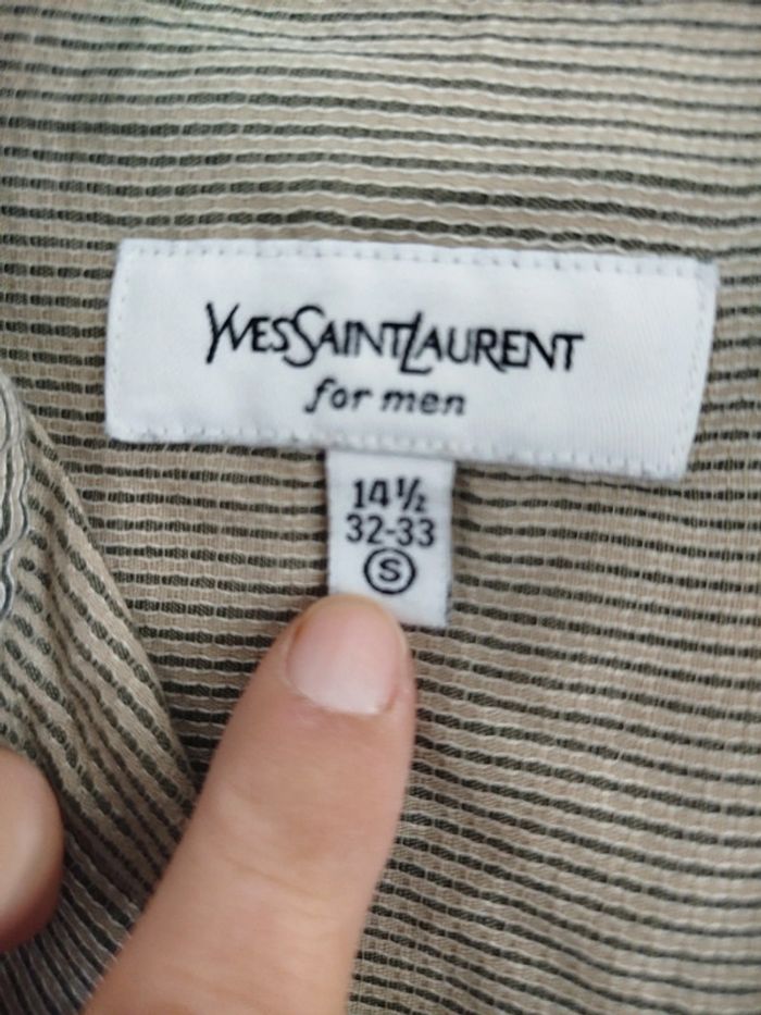 Chemise Ysl T S - photo numéro 3