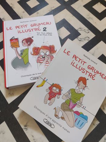 Bd roman graphique Le petit grumeau illustré Tome 1 & 2 - Michel Lafon
