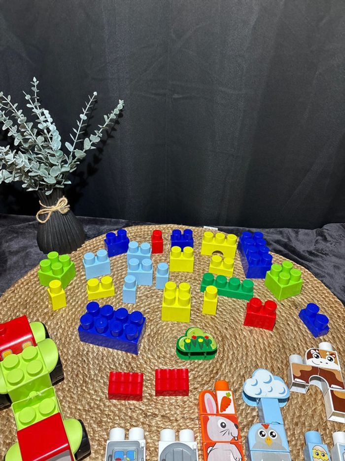 Abrick ecoiffier jeu de construction tracteur - photo numéro 5