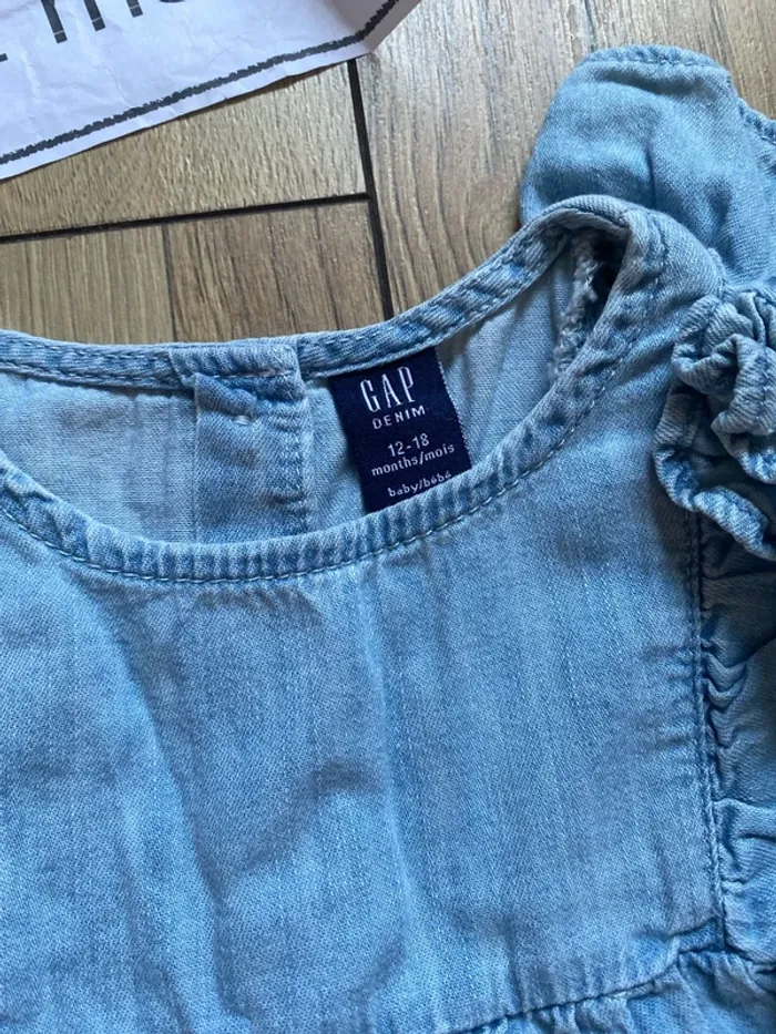 Blouse chemises sans manches gap 12 18 - photo numéro 2