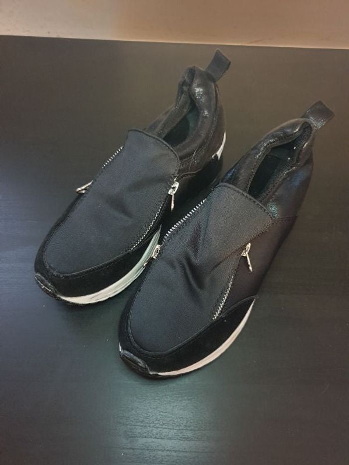 Chaussures de marche double fermeture