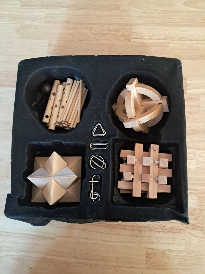 Coffret de 8 casses-tête avec 5 niveaux de difficulté - photo numéro 2