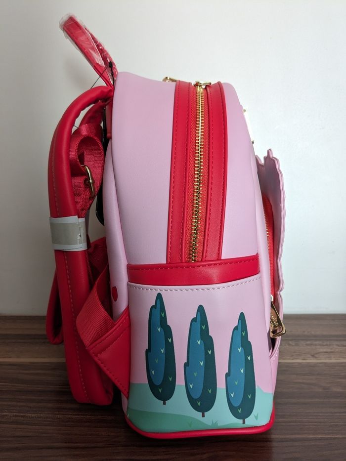 Sac à dos Loungefly Alice aux pays des merveilles coeur - photo numéro 2