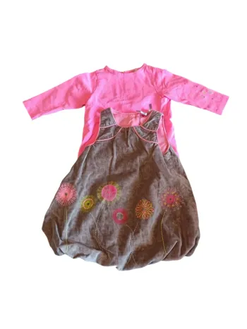 Ensemble robe+ tee-shirt 6 mois orchestra