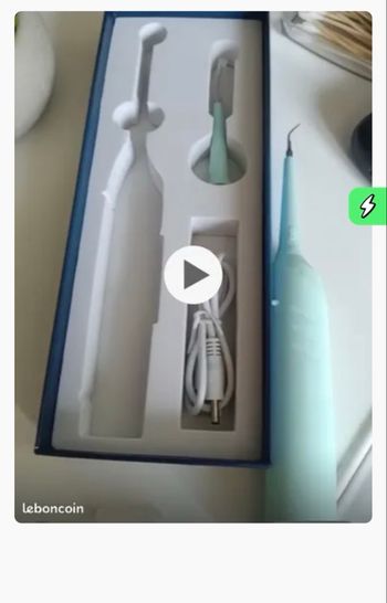 Detartreur blanc ou bleu neuf sous blister fermé 