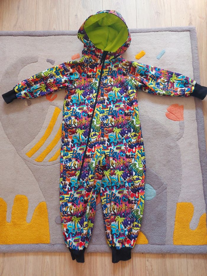 Combinaison softshell IELM graffiti 116cm - photo numéro 2