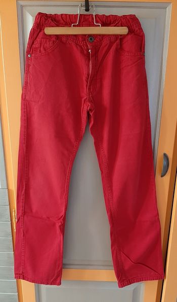 Jeans rouge 14 ans