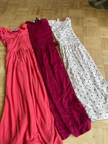 Lot de 3 robes de grossesse et allaitement t36