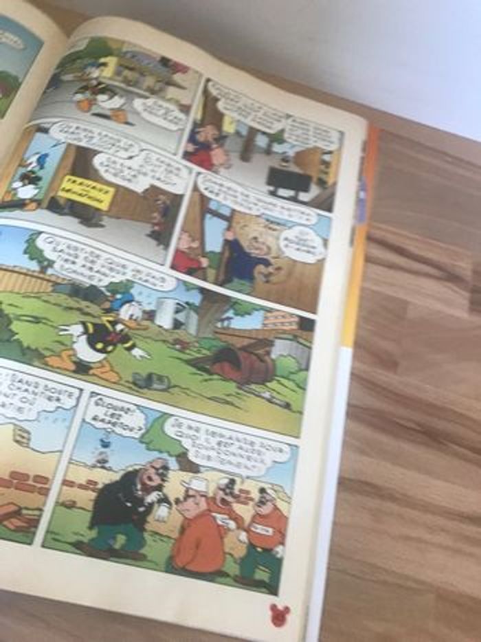 jeu de cartes de construction de château jamais utilisées avec journal de mickey vintage 03/2001 - photo numéro 14