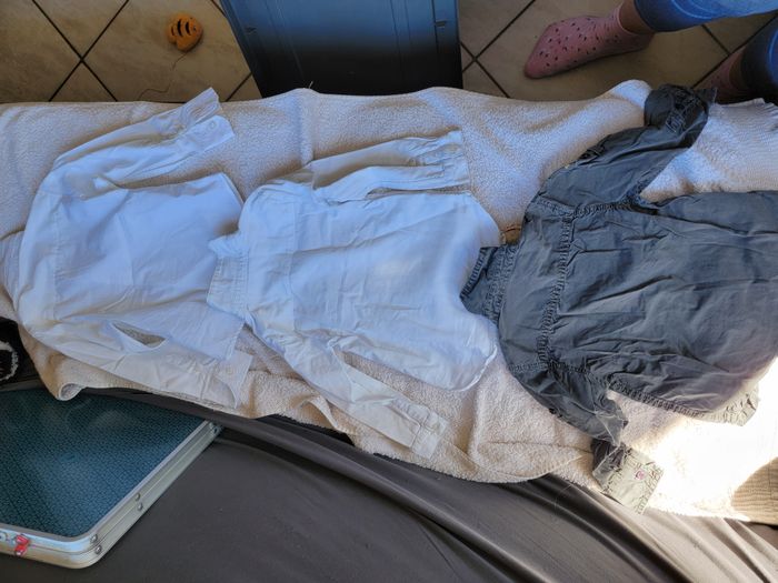 Lot de 3 chemises et un bermuda 3 ans garçon - photo numéro 5