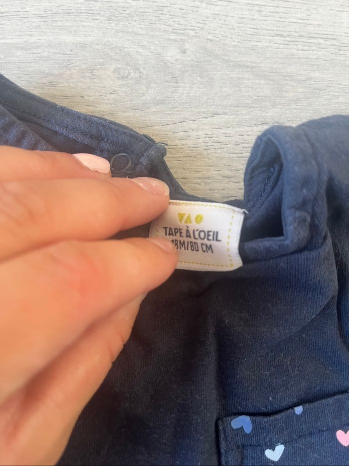 Ensemble bleu marin fille - photo numéro 3