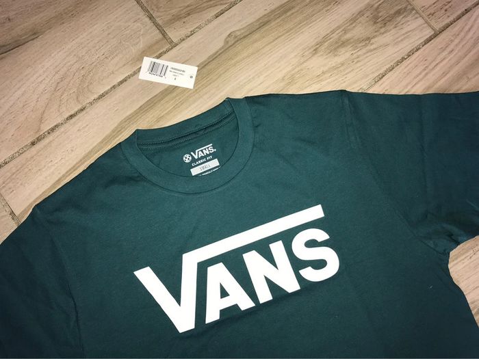 Tee-shirts vert vans S - photo numéro 2