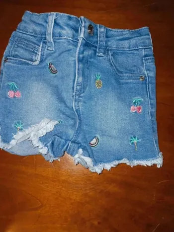 Short jean 9 mois baby girl