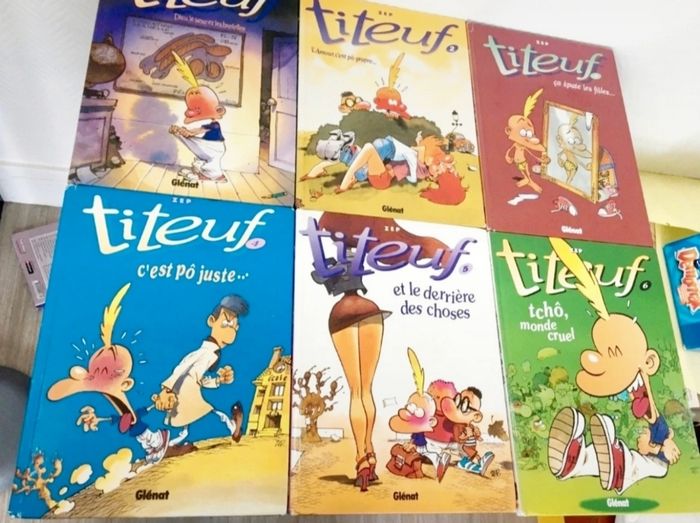 Bd Titeuf tome de 1 à 14 - photo numéro 2