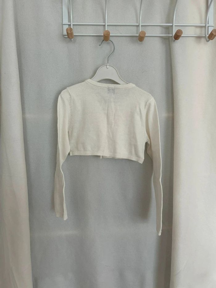 Gilet court blanc - photo numéro 3