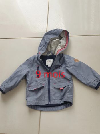 1 blouson mi saison 9 mois marque CREEKS