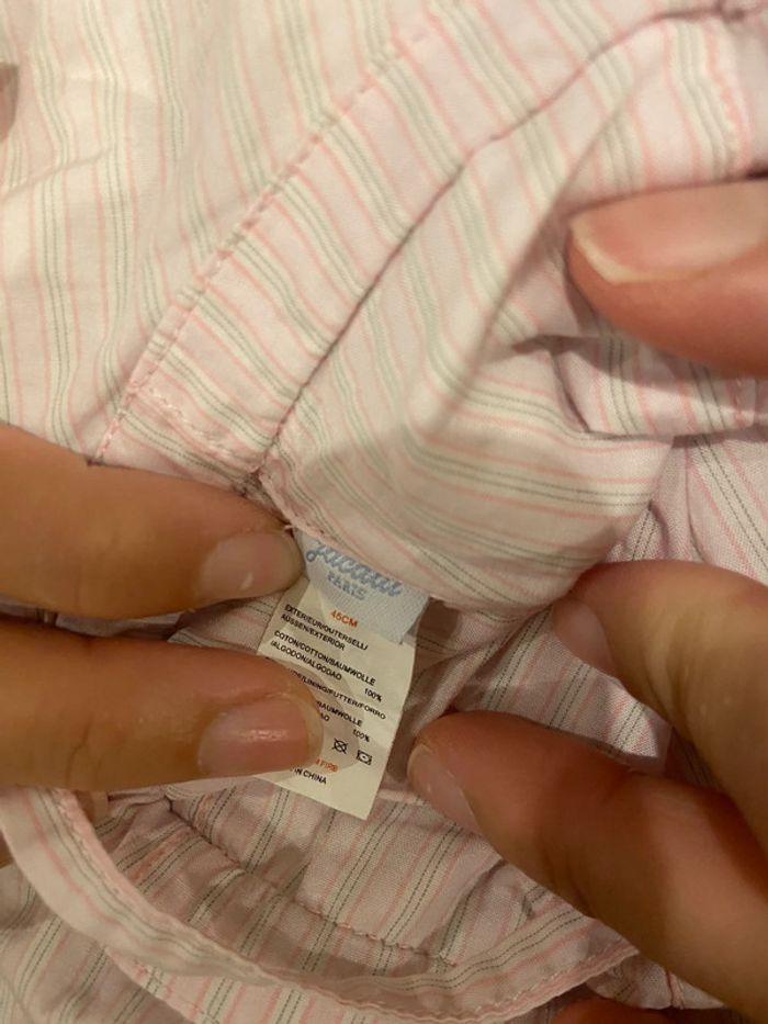 Bob chapeau fille 6 mois Jacadi - photo numéro 2