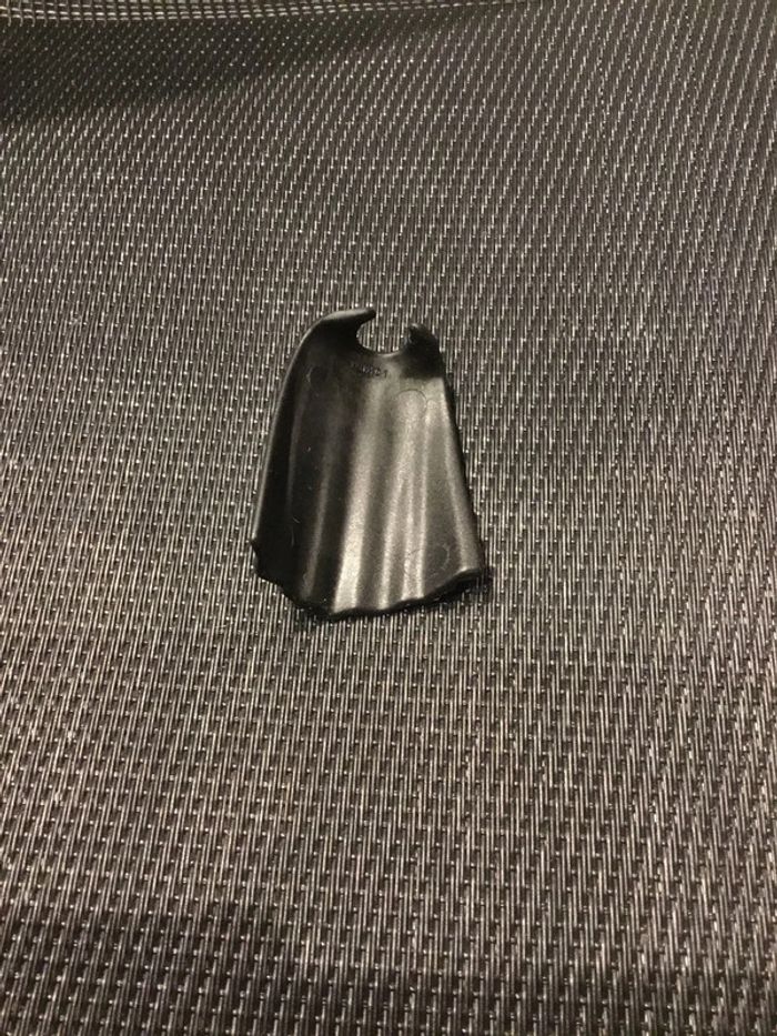 Playmobil cape noire souple chevalier moyen âge pièces détachées - photo numéro 2