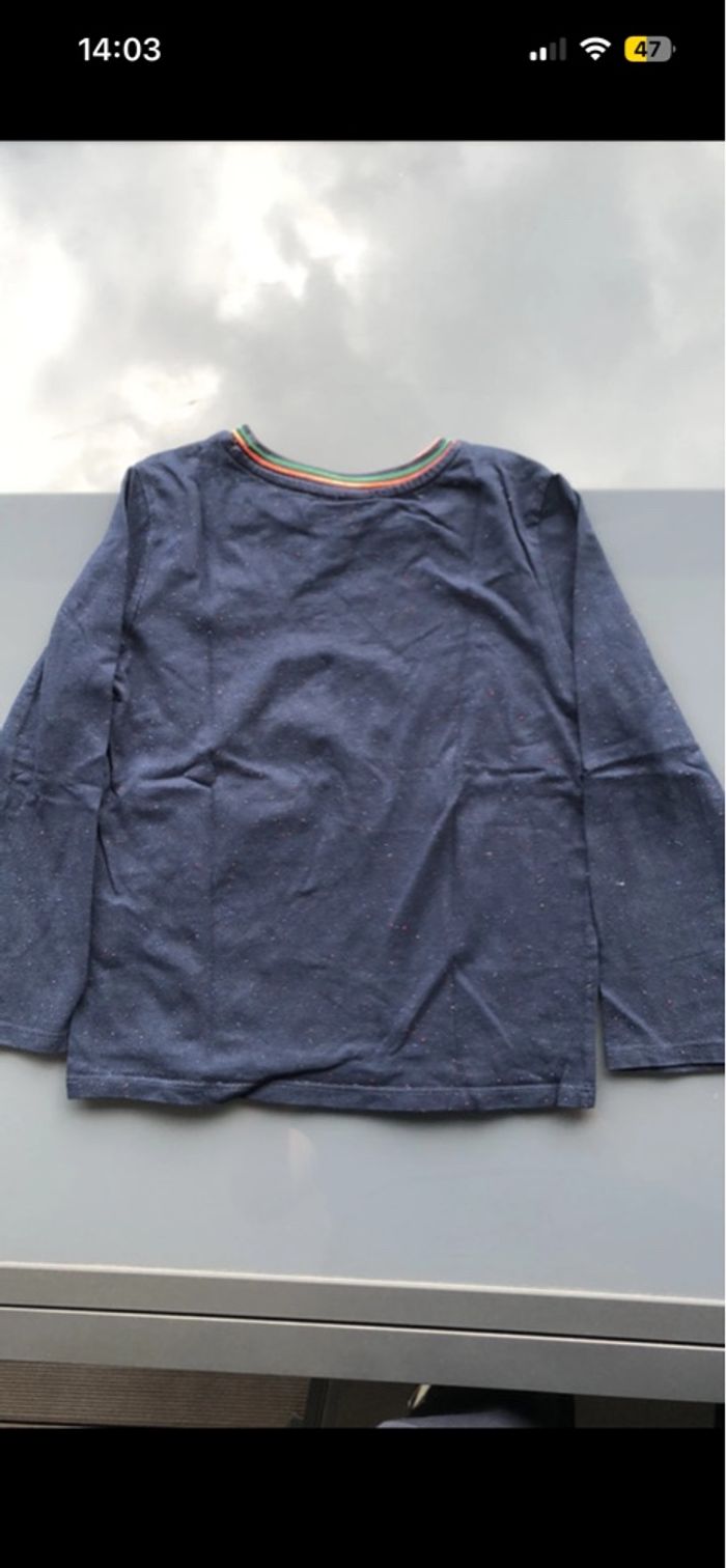T-shirt manches longues sweat pull garçon Sergent-major 7ans 122cm - photo numéro 3