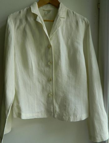 Veste T 38 en lin "M&S mode"