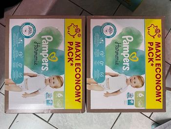 Couche Pampers taille 6 harmonie 