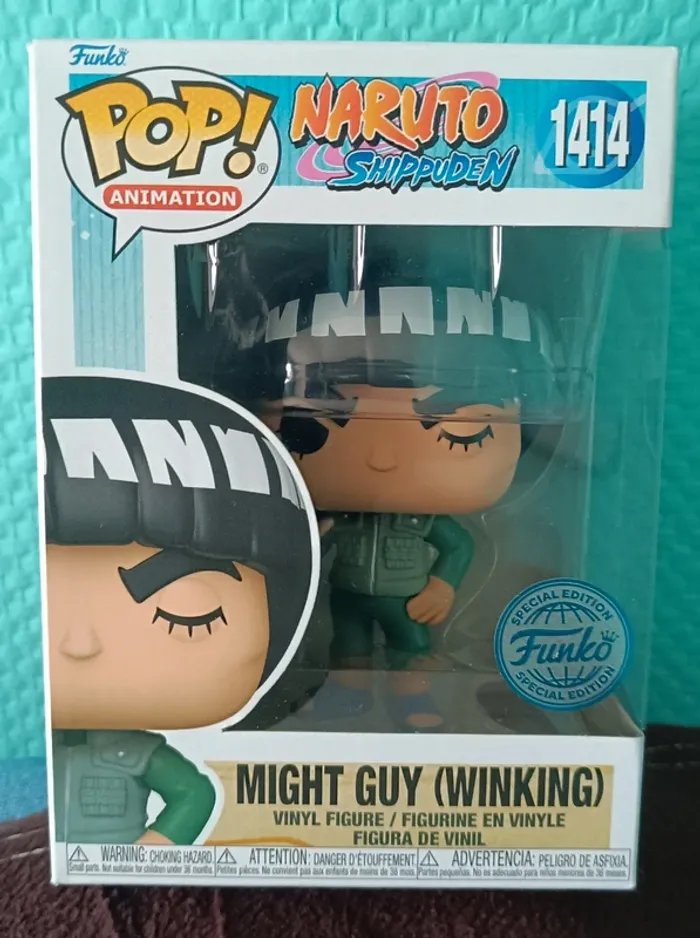 Pops Naruto Might Guy et Sasuke - photo numéro 2