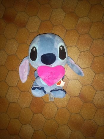 Peluche stitch ti amo disney