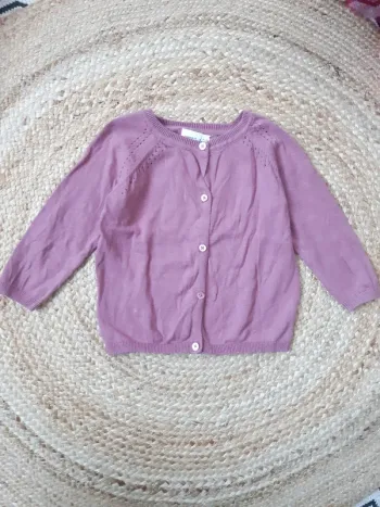 Gilet rose Name It 92 cm