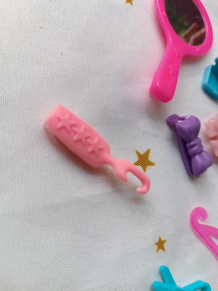 Accessoires accessories coiffeuse coiffeur make-up maquillage barbie mannequin palette vernis beauté - photo numéro 10