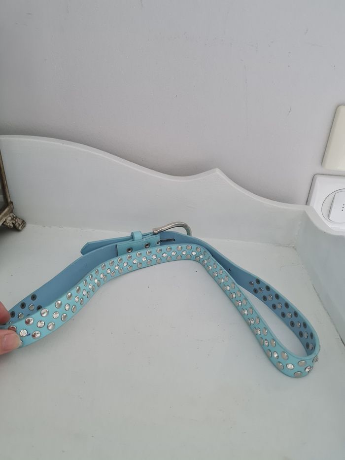 Superbe ceinture turquoise - photo numéro 7