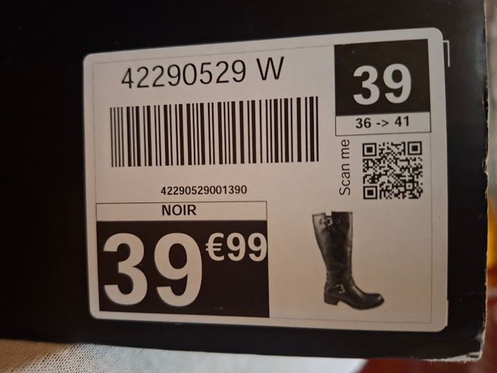 Bottes noir femme - photo numéro 5