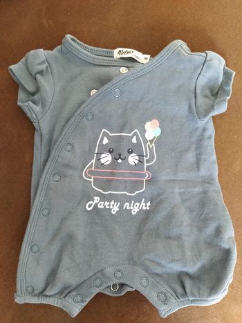 Combi short fille