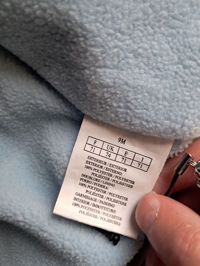 Manteau doudoune garçon 9 mois - photo numéro 6