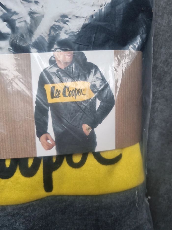 Sweat capuche garçon Lee Cooper neuf - photo numéro 2
