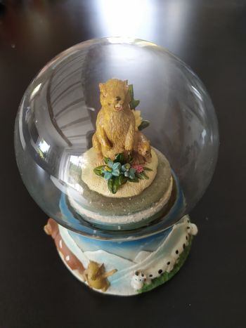 Boule à neige marmotte