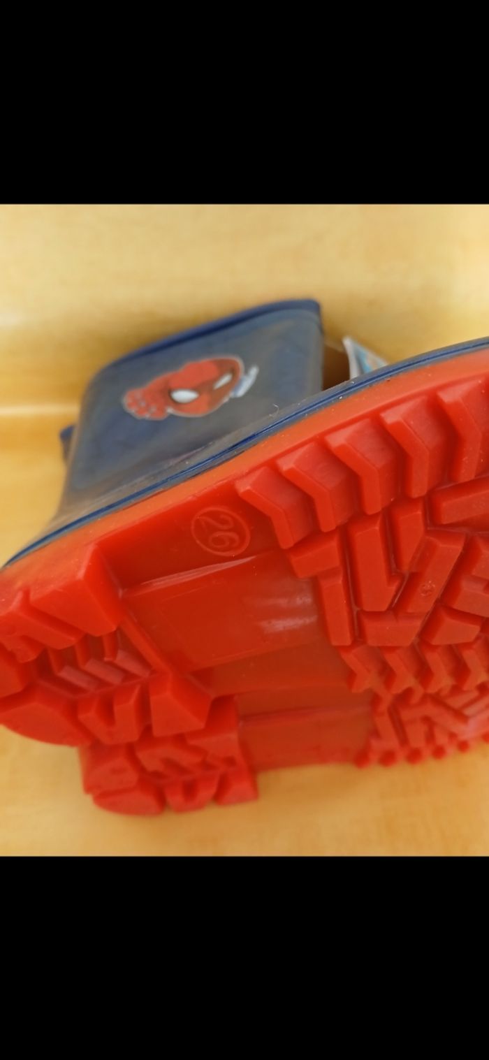 Bottes de pluie garçon spiderman 26 - photo numéro 3