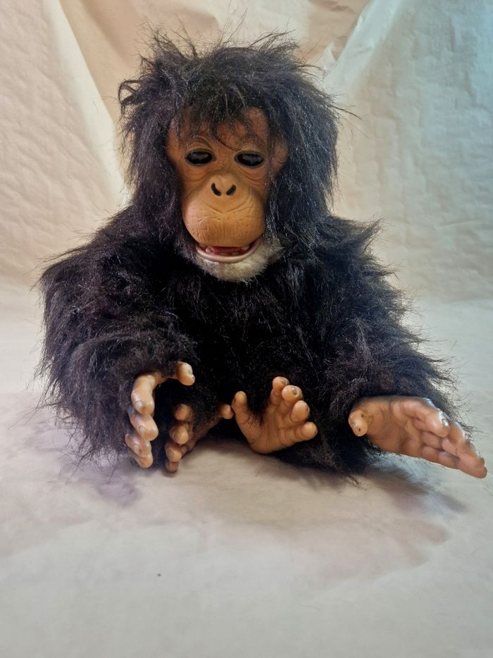 FurReal Friends câlin chimpanzé singe chimpanzé animal de compagnie Hasbro Tiger  , 2005 - photo numéro 4