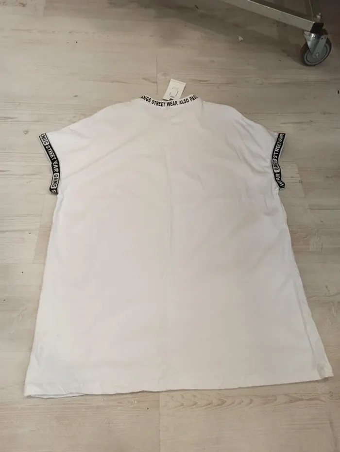 Tee shirt blanc uni homme xxl - photo numéro 4