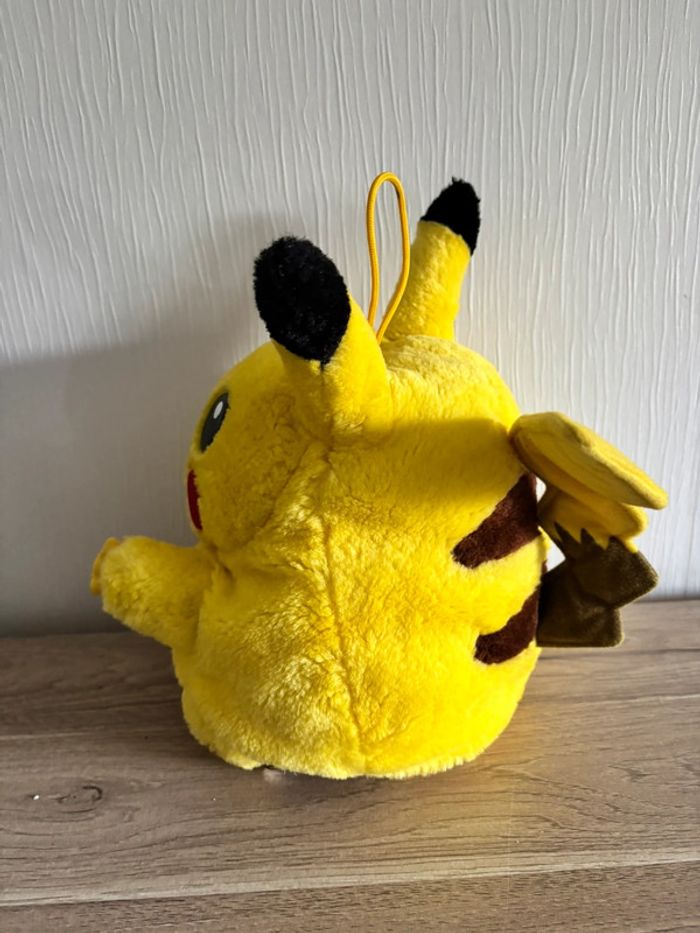 Peluche , sac de rangement office Pokémon pikachu Nintendo - photo numéro 2