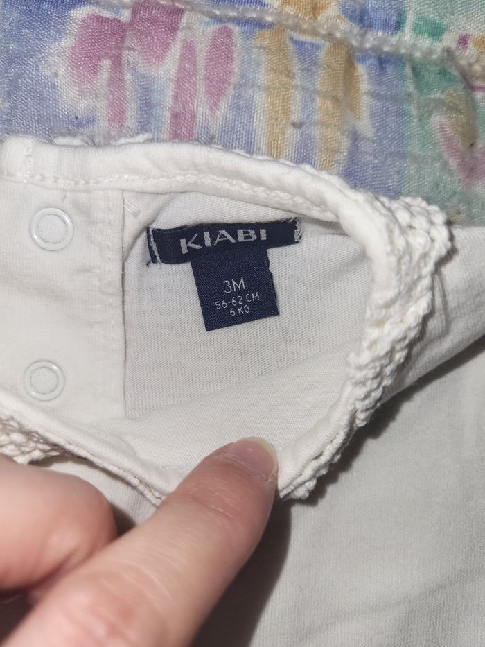 Tee-shirt fille 3 mois - photo numéro 2