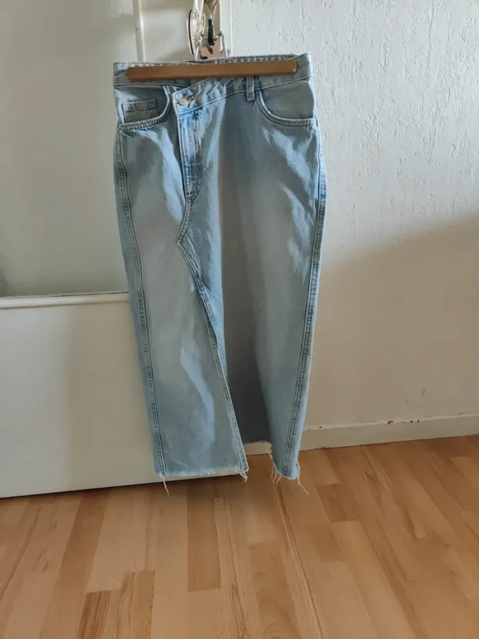 Jupe longue jeans Zara taille XS