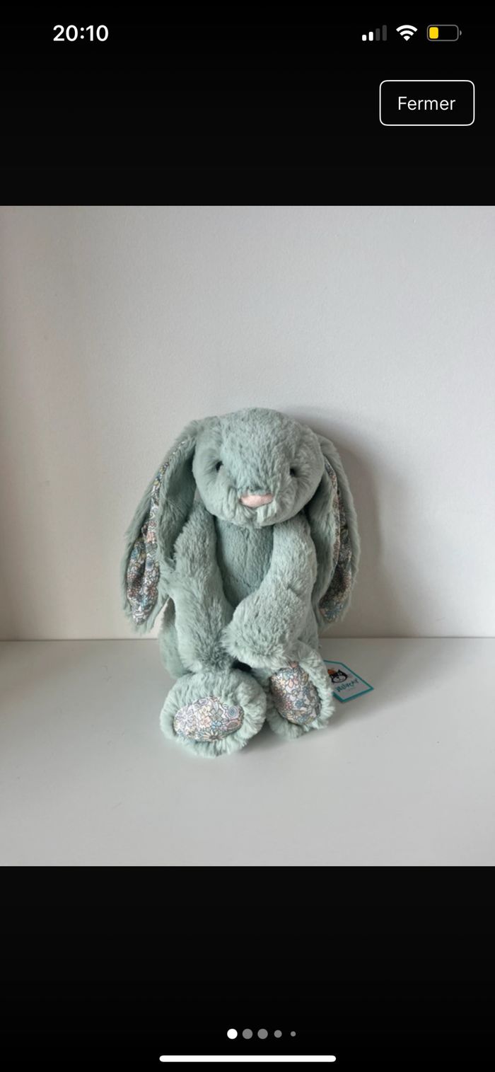 Blossom sage bunny medium Jellycat - photo numéro 2