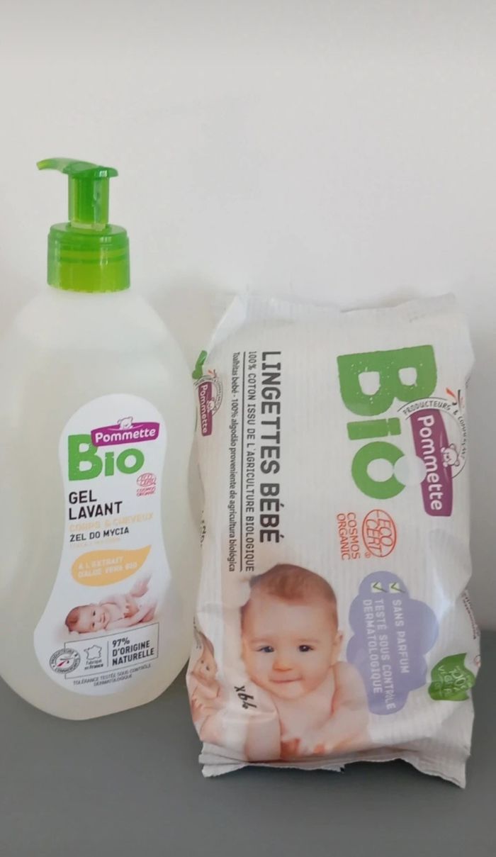 Gel lavant et lingettes pommette - photo numéro 4