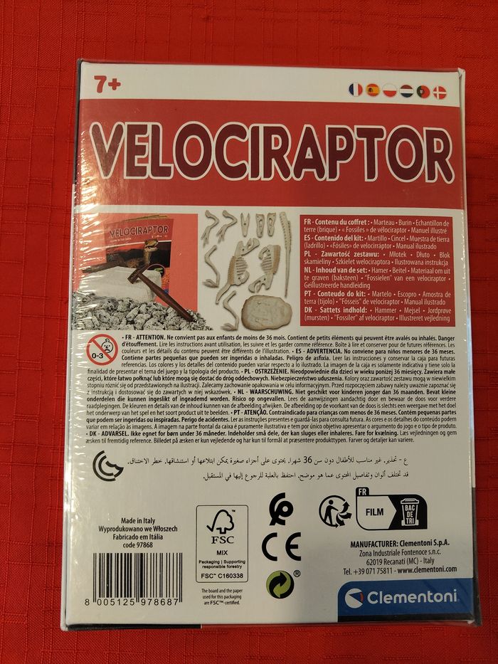 Vélociraptor Archéo-ludic - photo numéro 2